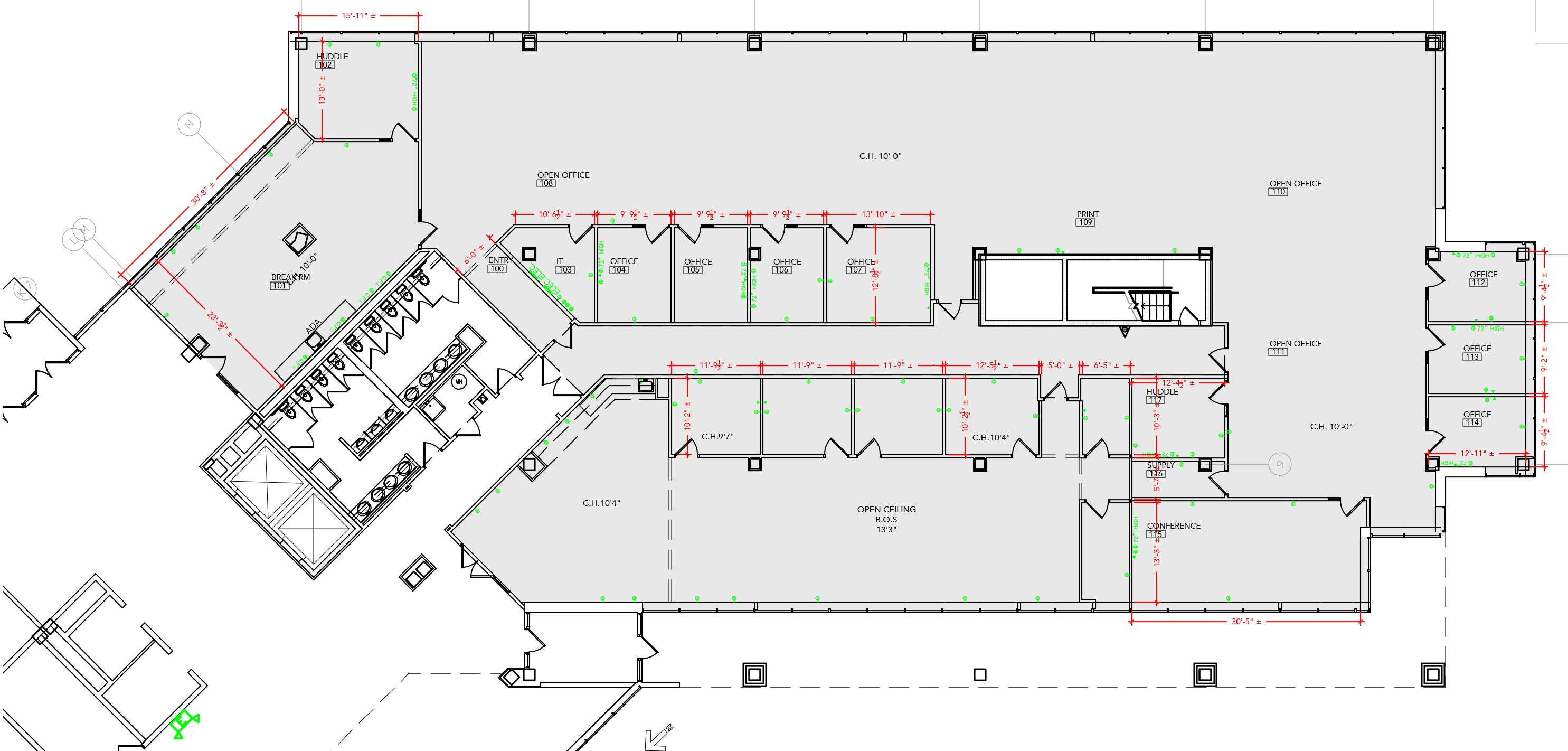 Suite 160-190 Floorplan