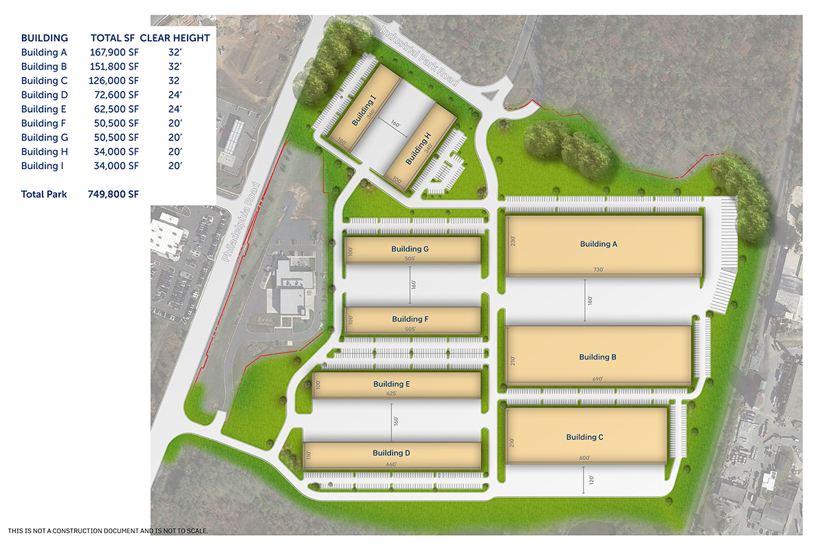 White Marsh Interchange Park Conceptual Site Plan