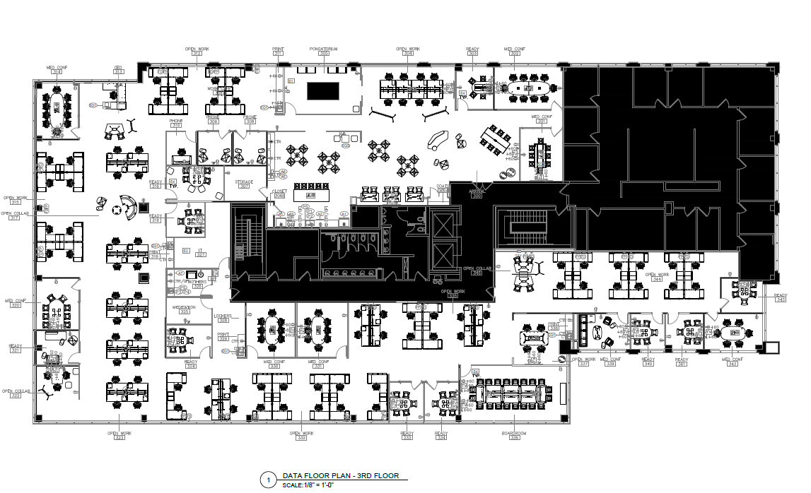 Suite 310 Furniture Plan