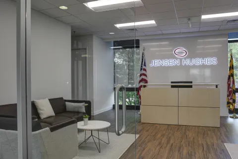 Jensen Hughes Interior Lobby