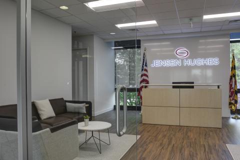 Jensen Hughes Interior Lobby