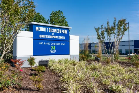 Qb1 Qb2 Merritt Business Park at Quantico Corporate Center Exterior Sign (2)