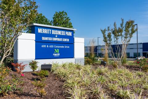 Qb1 Qb2 Merritt Business Park at Quantico Corporate Center Exterior Sign (2)
