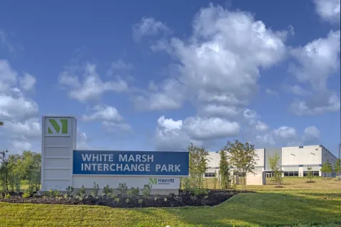 White Marsh Interchange Park, Exterior, signage