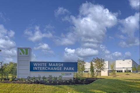 White Marsh Interchange Park, Exterior, signage