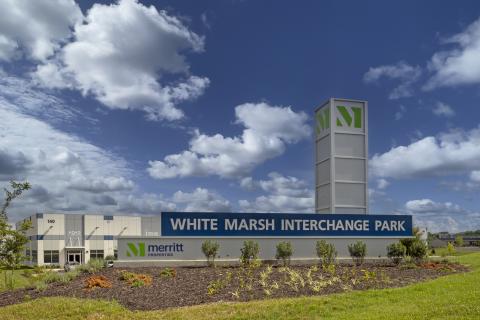 White Marsh Interchange Park Exterior front signage