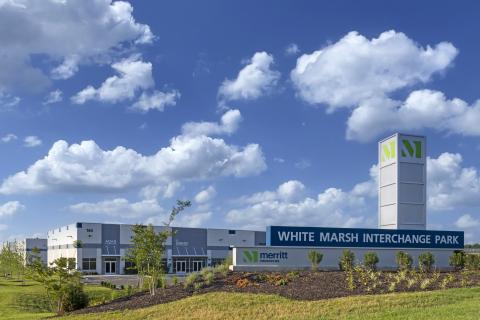 White Marsh Interchange Park Exterior, signage