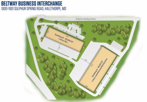 Beltway Business Interchange site plan