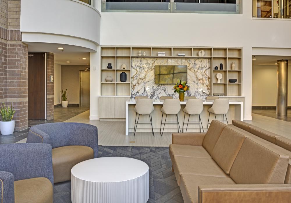 100 West Road Atrium