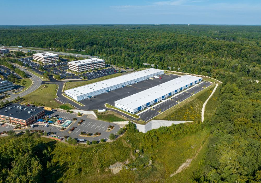 Merritt Business Park at Quantico Corporate Center, aerial along I95