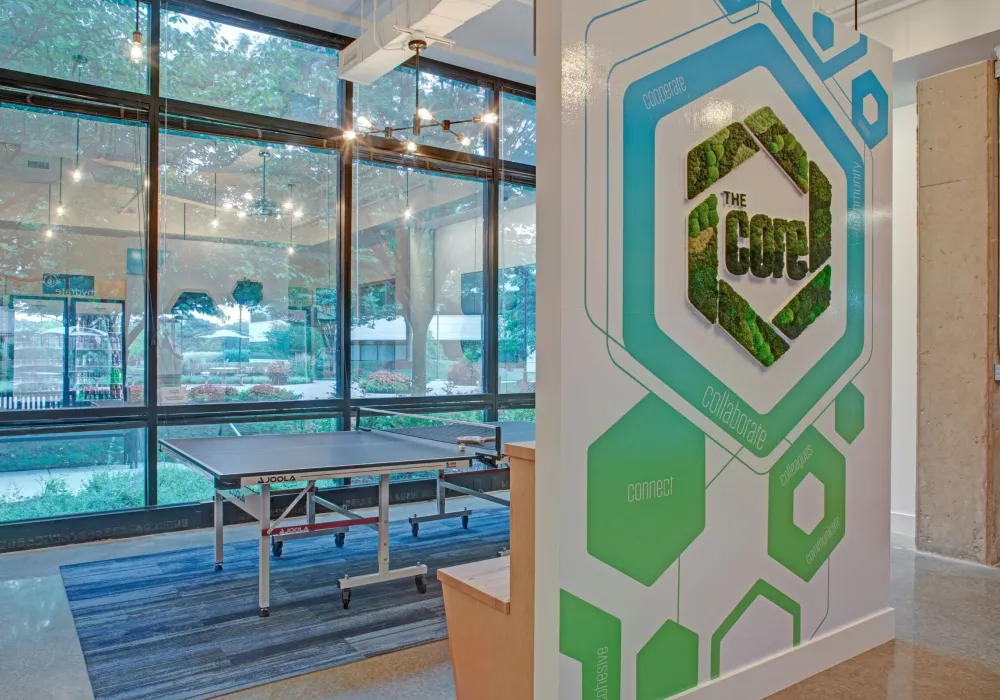 The Core ping pong table