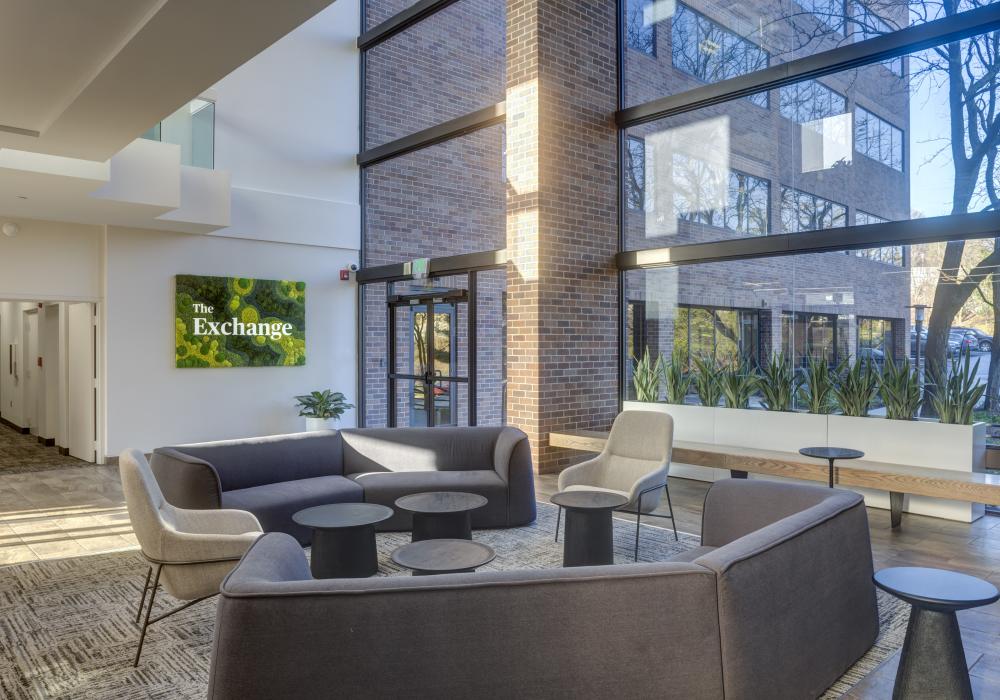 The Exchange lobby