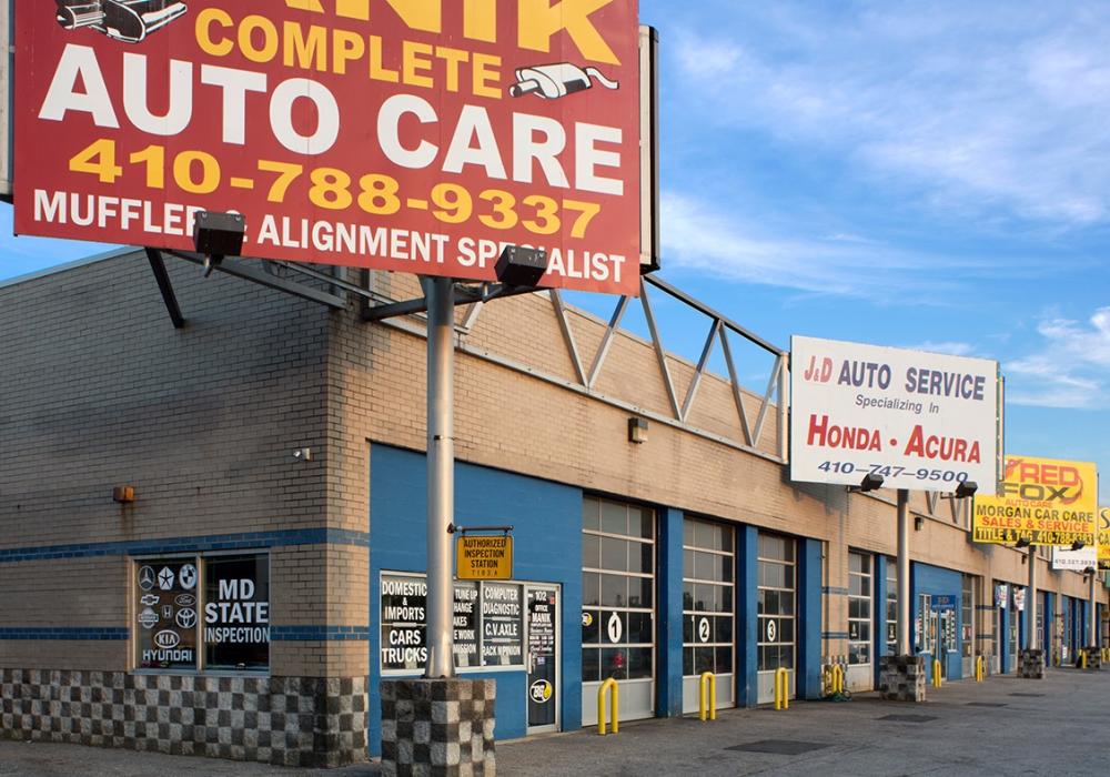Forty West Auto Park exterior