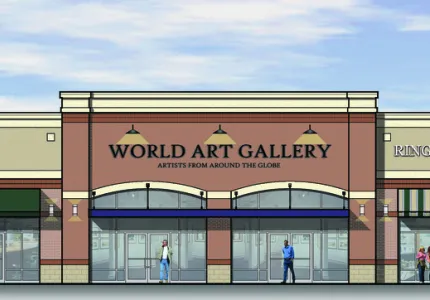 Rolling Road Retail rendering