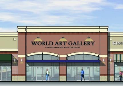 Rolling Road Retail rendering