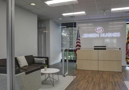 Jensen Hughes Interior Lobby