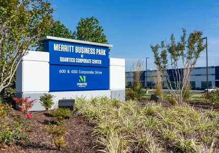 Qb1 Qb2 Merritt Business Park at Quantico Corporate Center Exterior Sign (2)