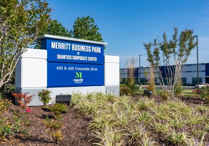 Qb1 Qb2 Merritt Business Park at Quantico Corporate Center Exterior Sign (2)