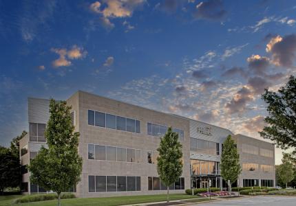 RP1 BW Tech at UMBC Research & Technology Park Exterior Twilight (8)