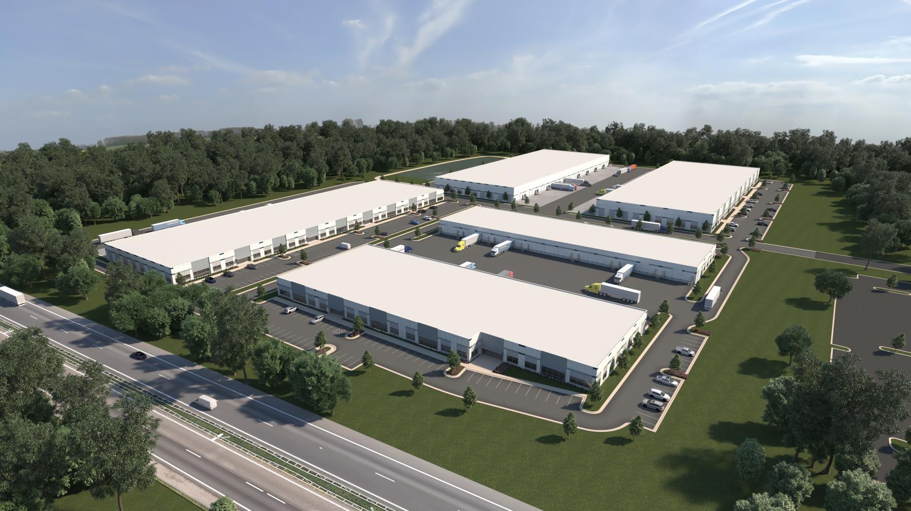 Austing Ridge Aerial Rendering