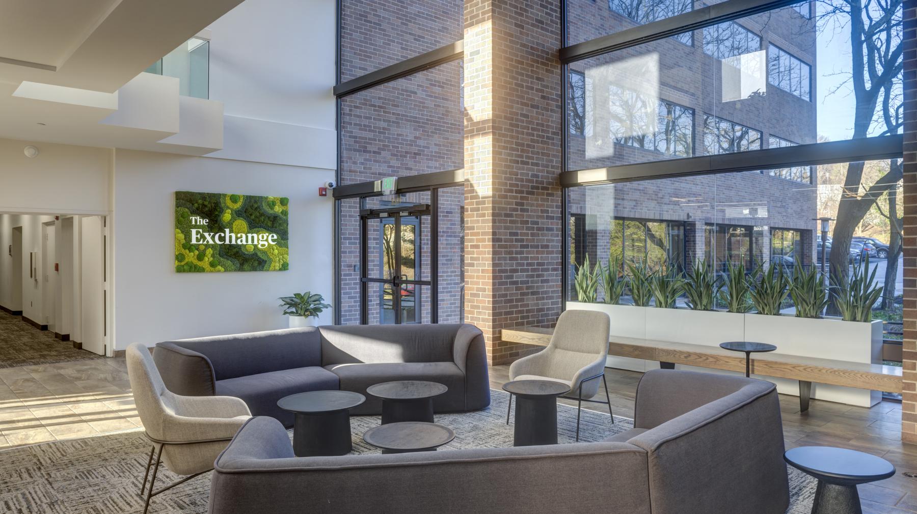 The Exchange lobby