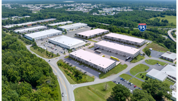 Crescent Business Center expansion aerial rendering