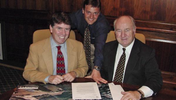 Leroy, Scott and Robb in office